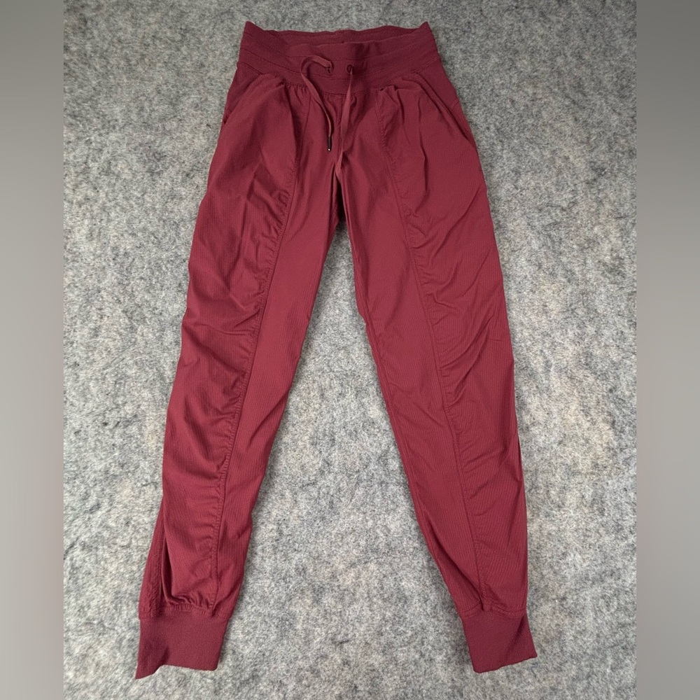 Lululemon | Dance Studio Jogger | Deep Rouge‎ | Size 6 - Picture 2 of 12
